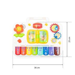 Baby Mix Multifunkční hudební vzdělávací stolek 3in1