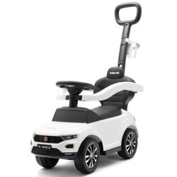 BABY MIX Odrážedlo s vodící tyčí VOLKSWAGEN T-ROC bílé BABY MIX Odrážedlo s vodící tyčí VOLKSWAGEN T-ROC bílé