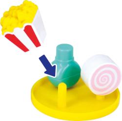 Baby věž skládací kelímky stohovací se zvířátky plast