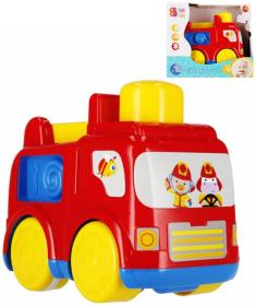 Bam Bam Baby auto požární vozidlo malý hasič zpětný chod plast Bam Bam Baby auto požární vozidlo malý hasič zpětný chod plast