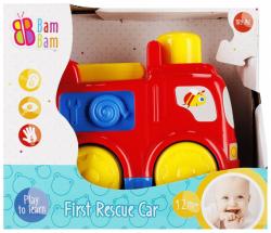 Bam Bam Baby auto požární vozidlo malý hasič zpětný chod plast
