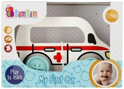 Bam Bam Baby moje první auto s úchytem policie/sanitka/autobus/taxi 4 druhy