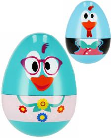 Bam Bam Baby roly poly ptáček zvířátko kývací pro miminko 2 druhy