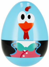 Bam Bam Baby roly poly ptáček zvířátko kývací pro miminko 2 druhy