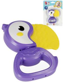 Bam Bam Baby Tukan 11cm chrastítko ptáček pro miminko plast na kartě Bam Bam Baby Tukan 11cm chrastítko ptáček pro miminko plast na kartě