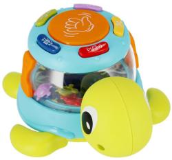 Bam Bam Baby Želva chrasticí hudební 15cm na baterie Zvuk plast