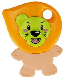 Bam Bam Baby Zvířátka Safari chrastítko a kousátko set 3ks klipem pro miminko