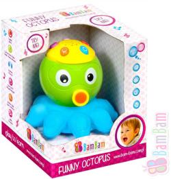 Bam Bam Chobotnice dětský baby projektor s ukolébavkou hvězdná obloha Zvuk Bam Bam Chobotnice dětský baby projektor s ukolébavkou hvězdná obloha Zvuk