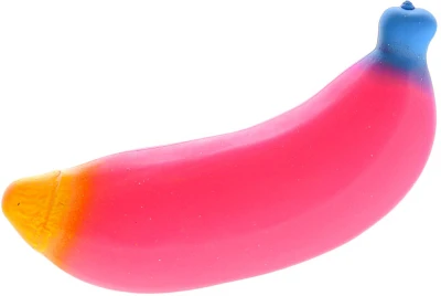 Banán strečový natahovací antistresové mačkací ovoce 3 barvy