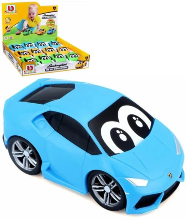 BBurago Junior autíčko baby Lamborghini s očima 3 barvy BBurago Junior autíčko baby Lamborghini s očima 3 barvy