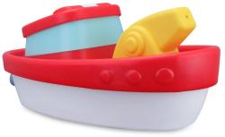 BBurago Junior baby člun hasičský do vody do vany na baterie
