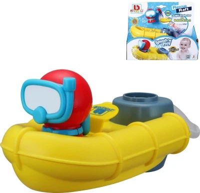 BBurago Junior baby člun záchranářský do vody do vany na baterie Světlo
