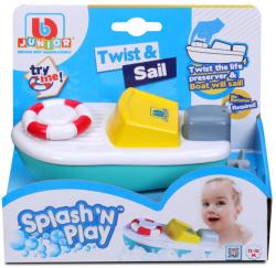 BBurago Junior baby lodička natahovací motorový člun do vody do vany