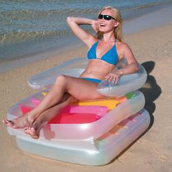 Bestway 43023 Nafukovací lehátko a křeslo 2v1