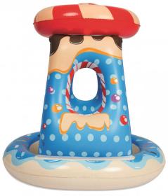 Bestway Baby bazén sladký domeček 91x91x89cm se stříškou 52270