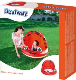 Bestway Bazének dětský kulatý se stříškou 97x66cm zvířátko 2 druhy