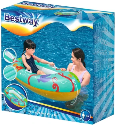 Bestway Člun baby nafukovací Tropical Crew plavidlo do vody 34009
