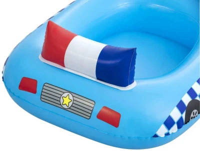 Bestway Člun nafukovací auto policie 97x74cm do vody na baterie Zvuk 34153
