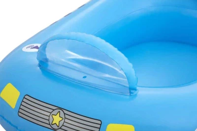 Bestway Člun nafukovací auto policie 97x74cm do vody na baterie Zvuk 34153