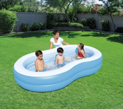 Bestway Dětský bazén 54117 Lagoon 262 x 157 x 46 cm