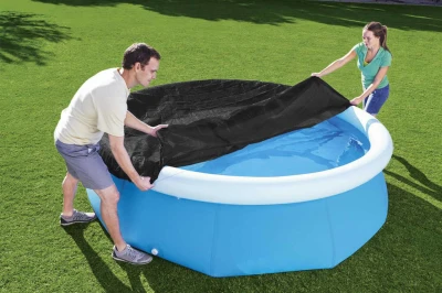 Bestway Krycí kruhová plachta 2,4m kryt na bazén 2,44m (244cm) 58032
