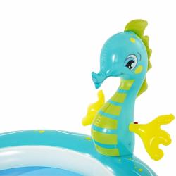 Bestway Nafukovací bazének 53114 SEAHORSE SPRINKLER 188 x 160 x 86 cm