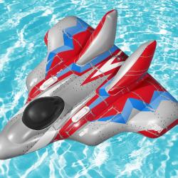 Bestway Nafukovacie lehátko 41443 STÍHAČKA GALAXY GLIDER 136 x 135 cm sivá