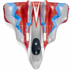 Bestway Nafukovací lehátko 41443 STÍHAČKA GALAXY GLIDER 136 x 135 cm šedá