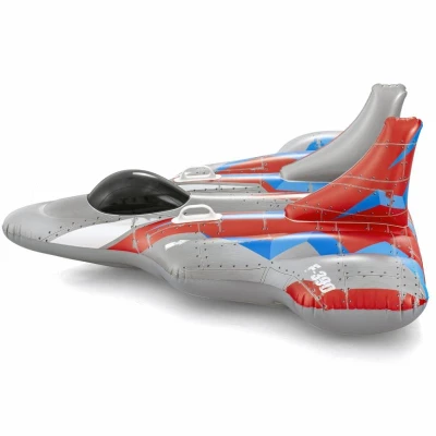 Bestway Nafukovací lehátko 41443 STÍHAČKA GALAXY GLIDER 136 x 135 cm šedá