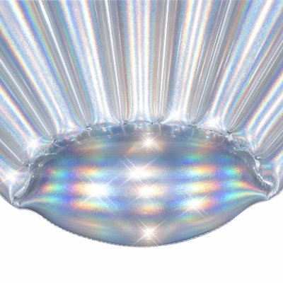 Bestway Nafukovací lehátko 43414 IRIDESCENT SHELL 185 x 114 cm perleťová