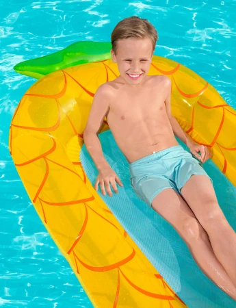 Bestway Nafukovací lehátko ananas / jahoda se síťkou do vody 43644