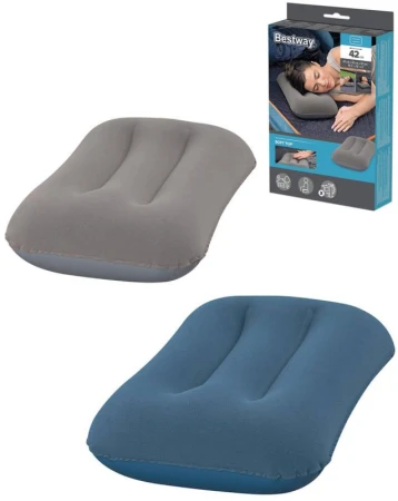 Bestway Polštářek nafukovací Flocked Air Camp 2 barvy 67121