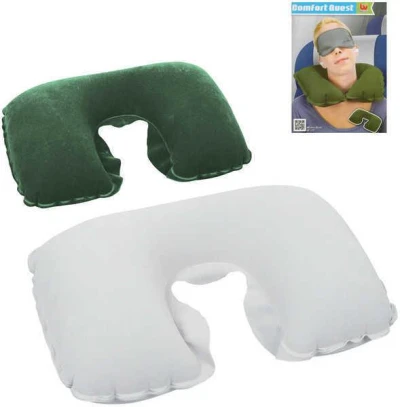 Bestway Polštářek za krk na cesty 46x28cm semiš