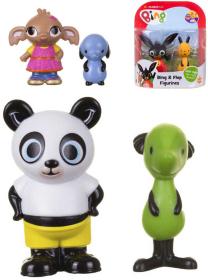 Bing a přátelé set 2 figurky 7-9cm plast na kartě 3 druhy Bing a přátelé set 2 figurky 7-9cm plast na kartě 3 druhy