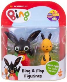 Bing a přátelé set 2 figurky 7-9cm plast na kartě 3 druhy