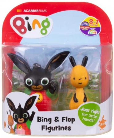 Bing a přátelé set 2 figurky 7-9cm plast na kartě 3 druhy