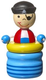 Bino DŘEVO Krabička na mléčné zoubky (pro zoubkovou vílu) (dřevěná hračka)