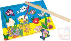 Bino DŘEVO Puzzle magnetické akvárium (dřevěná hračka) Bino DŘEVO Puzzle magnetické akvárium (dřevěná hračka)