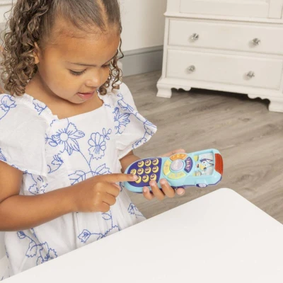 BLUEY Dálkové baby ovládání TV na baterie Světlo Zvuk