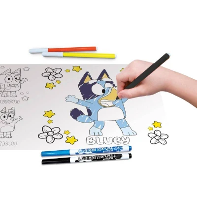 BLUEY škola kreslení s podsvícenou tabulí