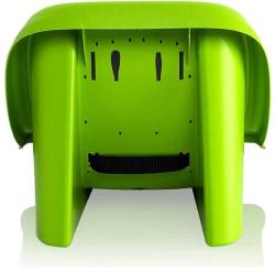 Boby Baby RIDER s opěrkou a popruhy pro miminko Zelené plast