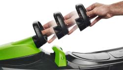 Boby dětské STRATOS s volantem pro 2 osoby Červené