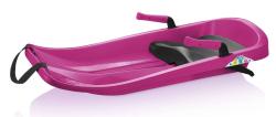 Boby Plastkon FLASH se 2 brzdami se sedátkem Růžové Boby Plastkon FLASH se 2 brzdami se sedátkem Růžové