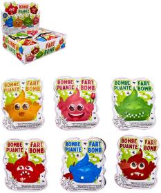 Bomba prdící smrádek dětská žertovinka 6 druhů
