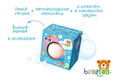 Bomba šumivá do koupele s probiotiky Bomba šumivá do koupele s probiotiky