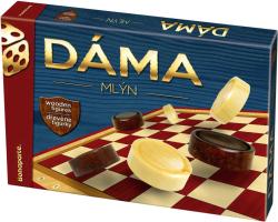 Bonaparte DŘEVO Hra Dáma + Mlýn 2v1 (společenská hra)