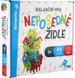 BONAPARTE Hra balanční Neposedné židle (společenská hra)