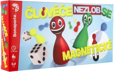 Bonaparte Hra Človeče, nehnevaj sa! magnetické (spoločenská hra) Bonaparte Hra Človeče, nehnevaj sa! magnetické (spoločenská hra)
