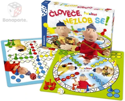 Bonaparte Hra Človeče, nehnevaj sa! Pat a Mat (spoločenská hra) Bonaparte Hra Človeče, nehnevaj sa! Pat a Mat (spoločenská hra)