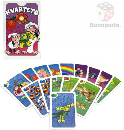 Bonaparte Hra Kvarteto Poď s nami do rozprávky (spoločenská hra) Bonaparte Hra Kvarteto Poď s nami do rozprávky (spoločenská hra)